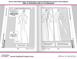 Fashion croquis design 