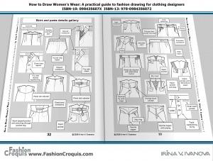 How to draw skirt and pants 