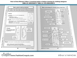 Drafting vs draping in clothing design patternmaking 
