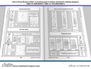 How to draw skirts